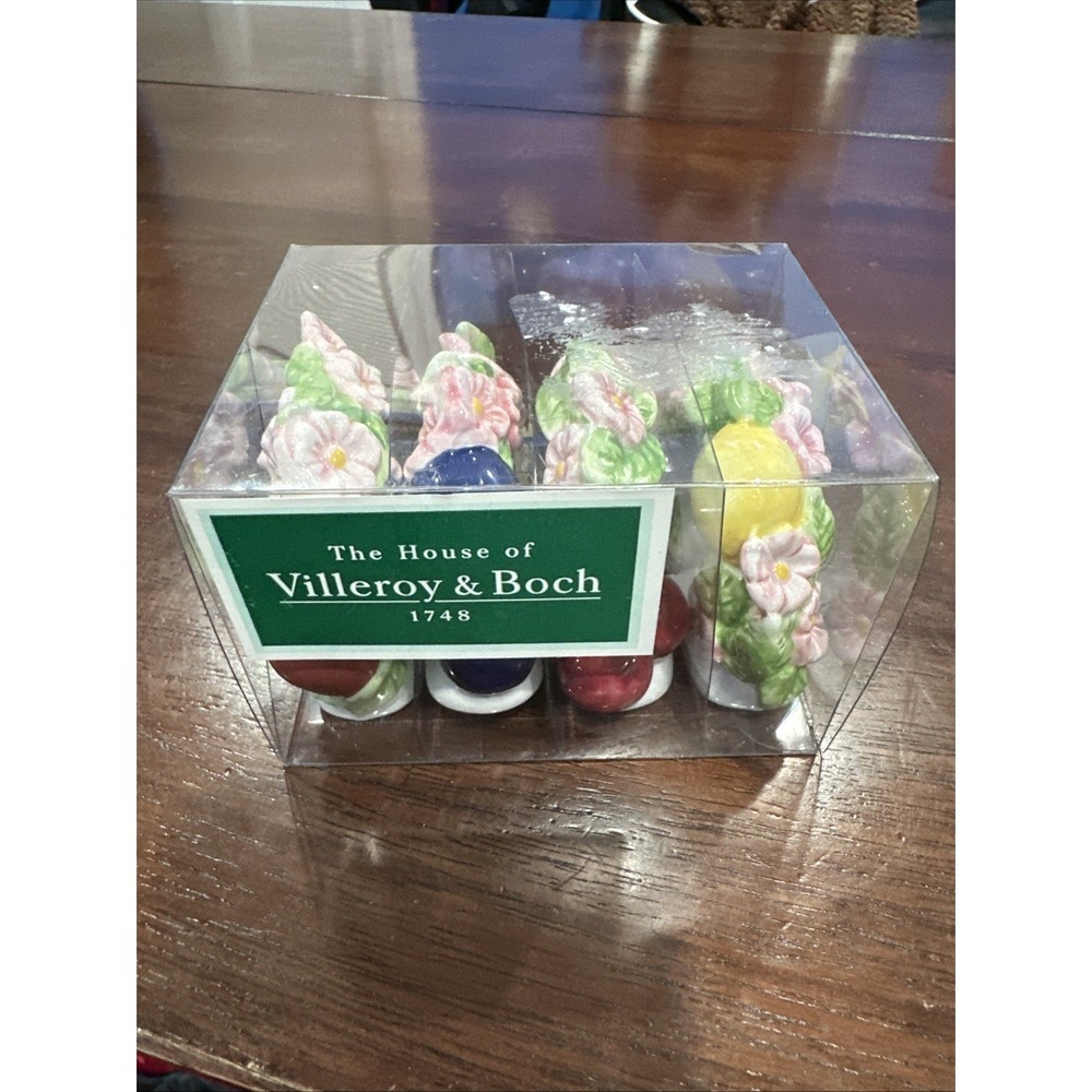 The House of Villeroy & Boch Spring Garden Ceramic‎ Napkin Rings